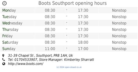 southport blood room opening times